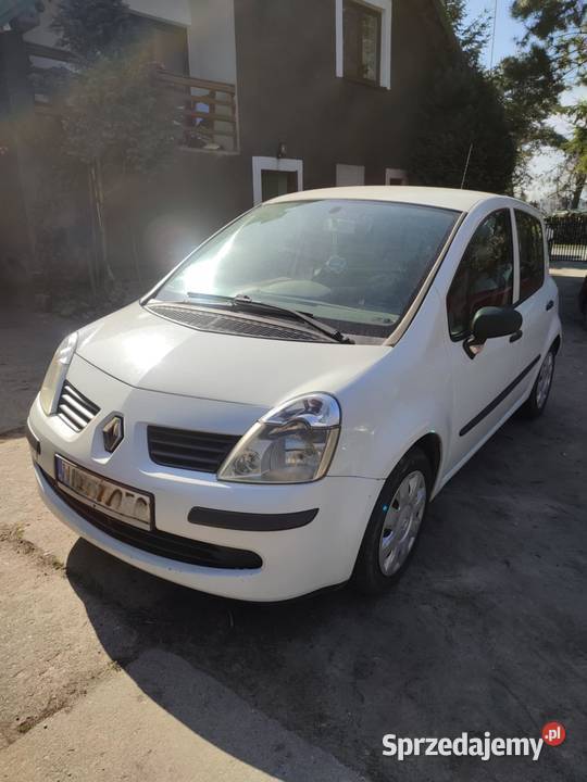 Renault Modus uszkodzony silnik manualna mazowieckie Płońsk