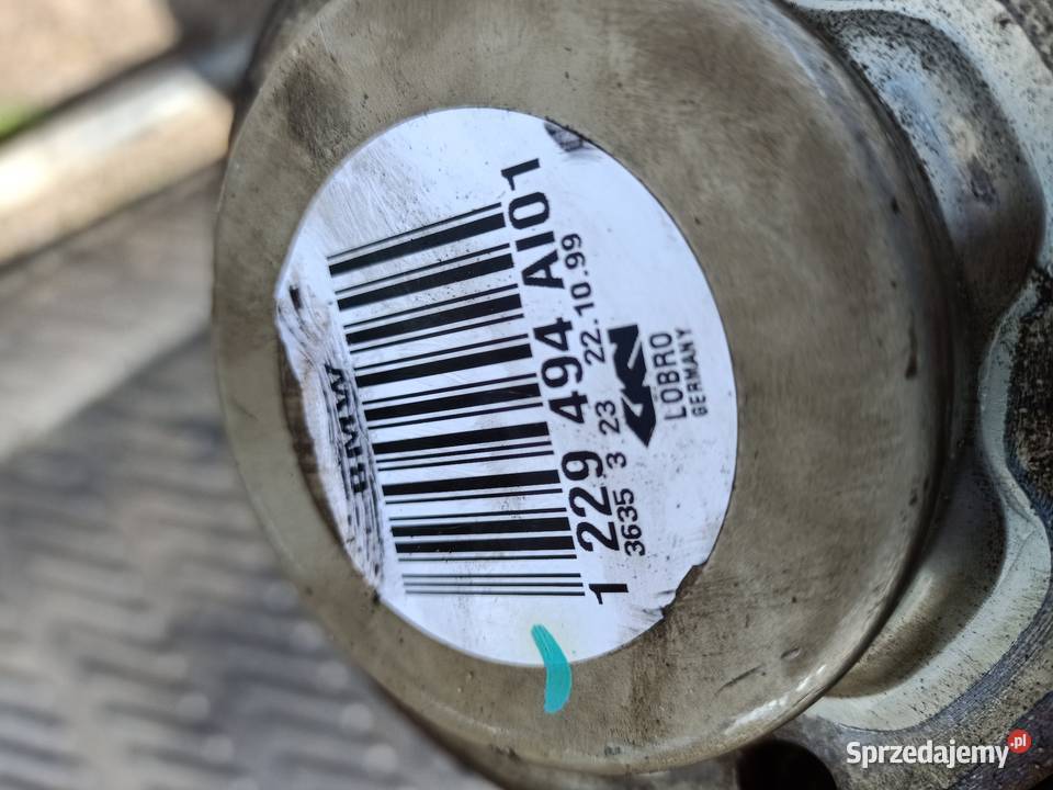Półoś prawa BMW E46 318i 19 benzyna manual Szczecin