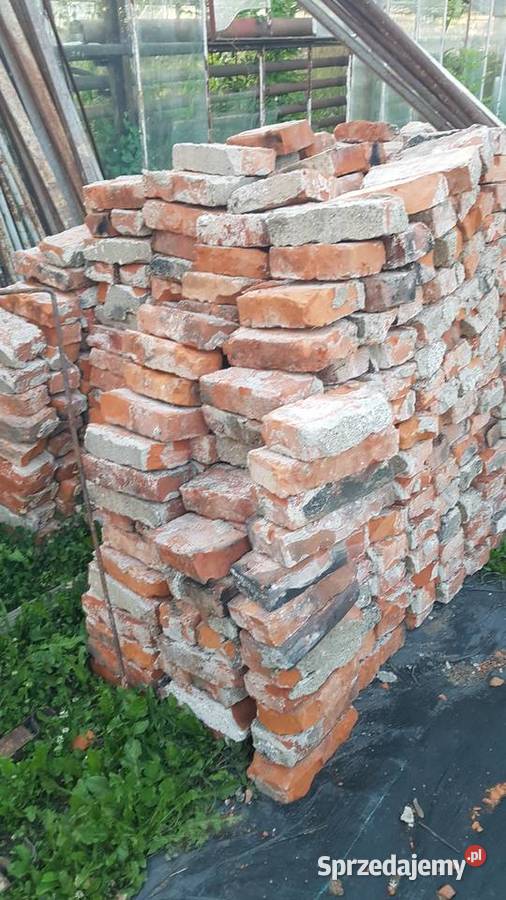 Cegła 40 letnia z komina Kłodne