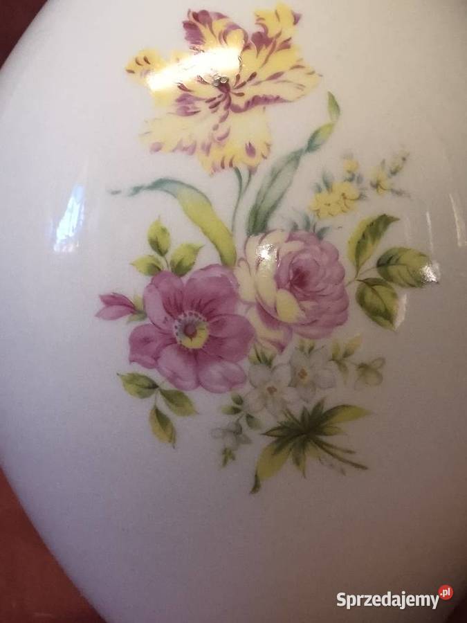 Wazon porcelanowy Rosenthal Selb Germany kwiaty Chorzew