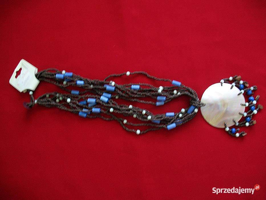 Korale naszyjnik wisior długość około 45 Ozdoby Siedlce