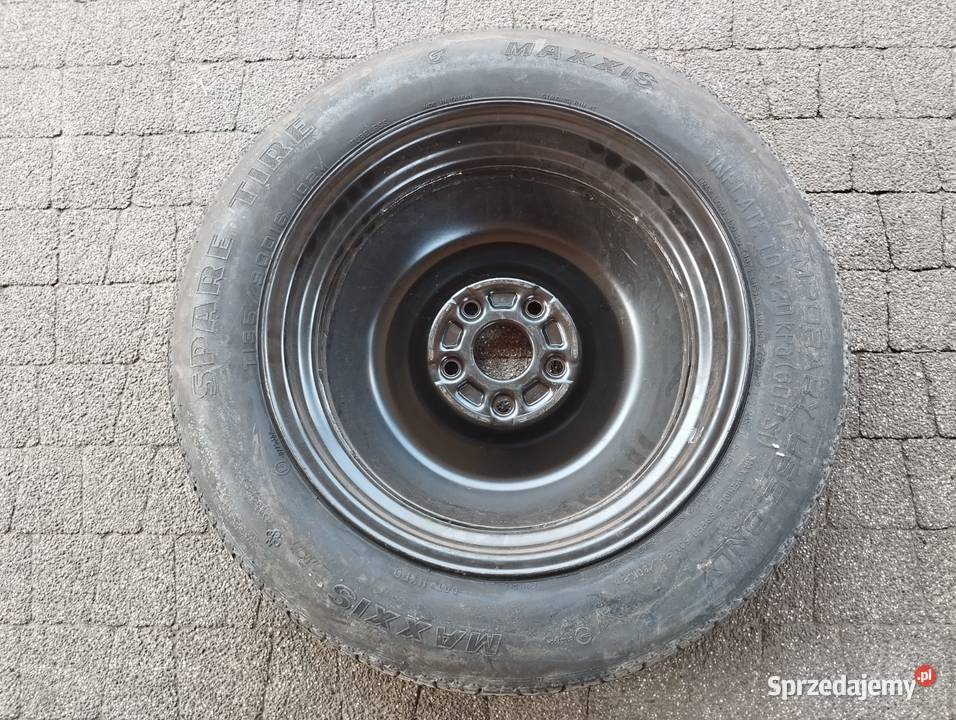 Koło dojazdowe Toyota Hyundai Honda 16 5x1143 Samochodowe śląskie Kamieniec