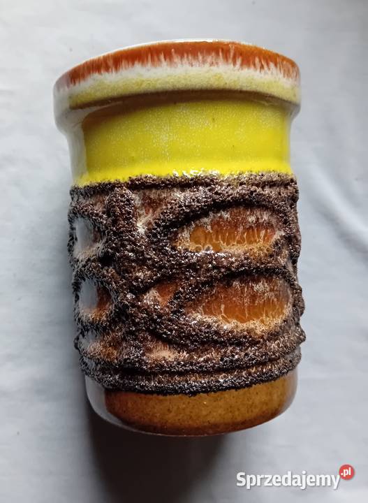 Wazonik Fat Lava Strehla DDR 1165 Koźminek