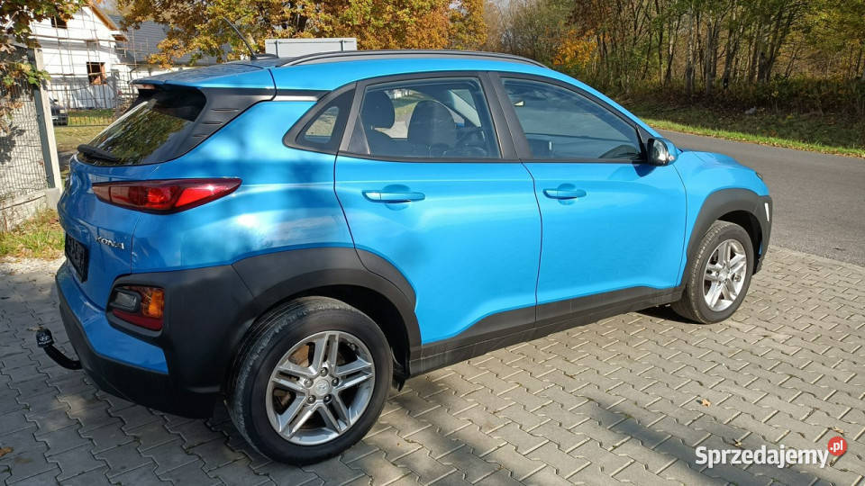 Hyundai Kona Zadbana ekonomiczna bezwypadkowa I kurtyny powietrzne Stare Budy