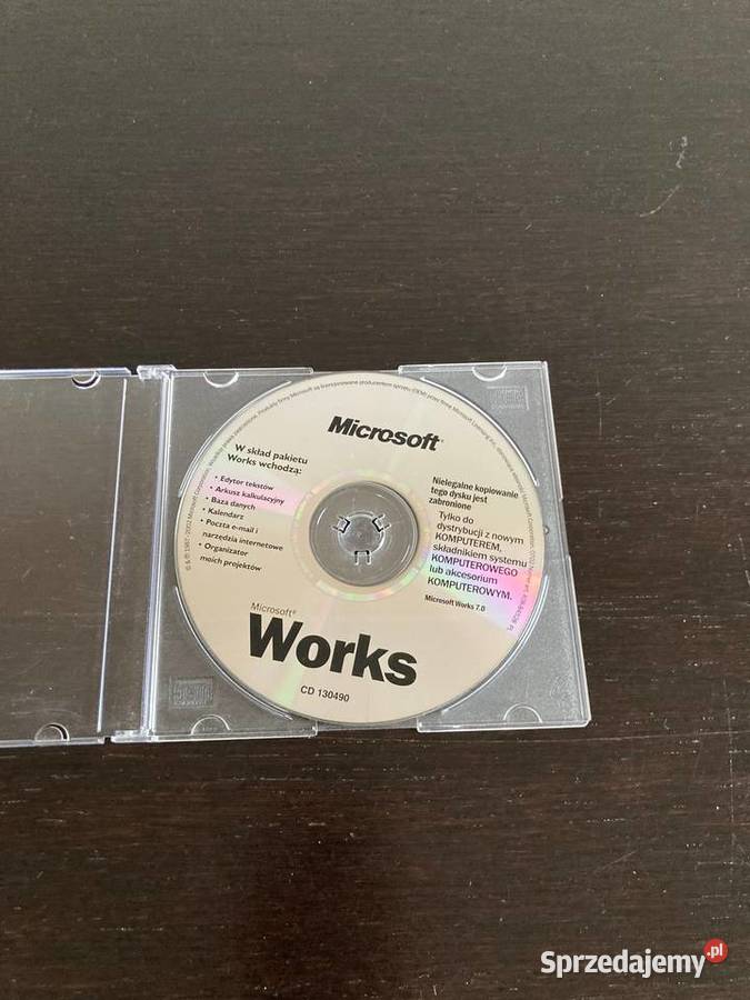 CD Microsoft Works 70 Elbląg