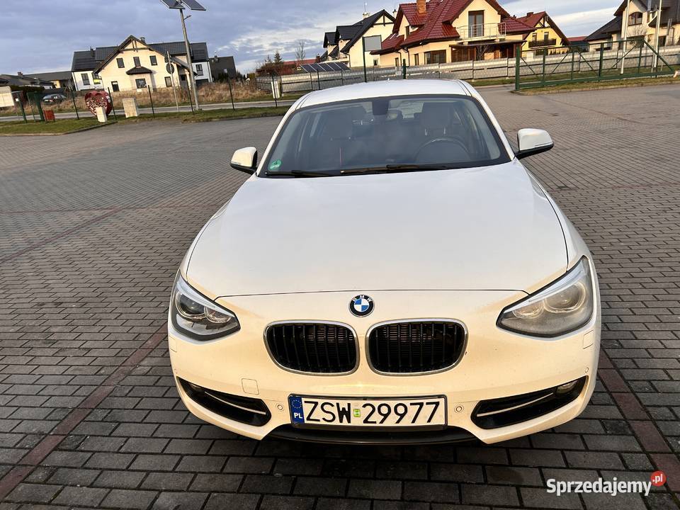 BMW 1 super stan mały przebieg elektrochrom. lusterka boczne Szczecin