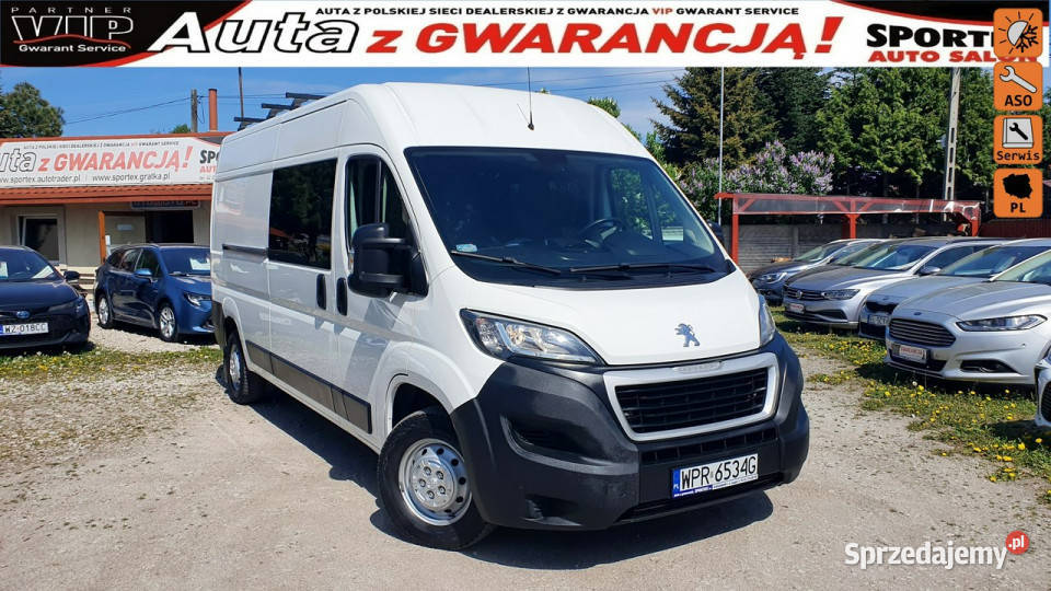 Peugeot Boxer Brygadówka 6 osób20HDI 130 L3H2 furgon Aleksandrów Łódzki sprzedam