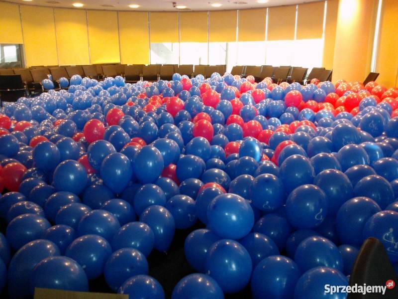 Balony z Helem Warszawa Balomania Dekoracje