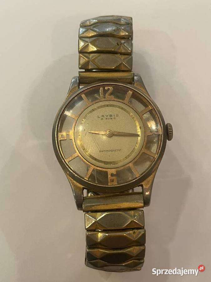 Vintage Laybis Swiss Made zegarek z lat 5060 Kraków