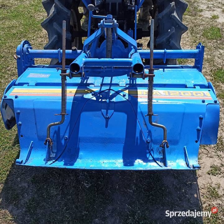 Traktorek Iseki TX1410 z glebozgryzaką pług pomorskie Bieszkowice