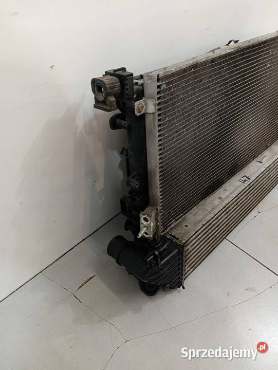 CHŁODNICA WODY INTERCOOLER KOMPLET WENTYLATOR 14