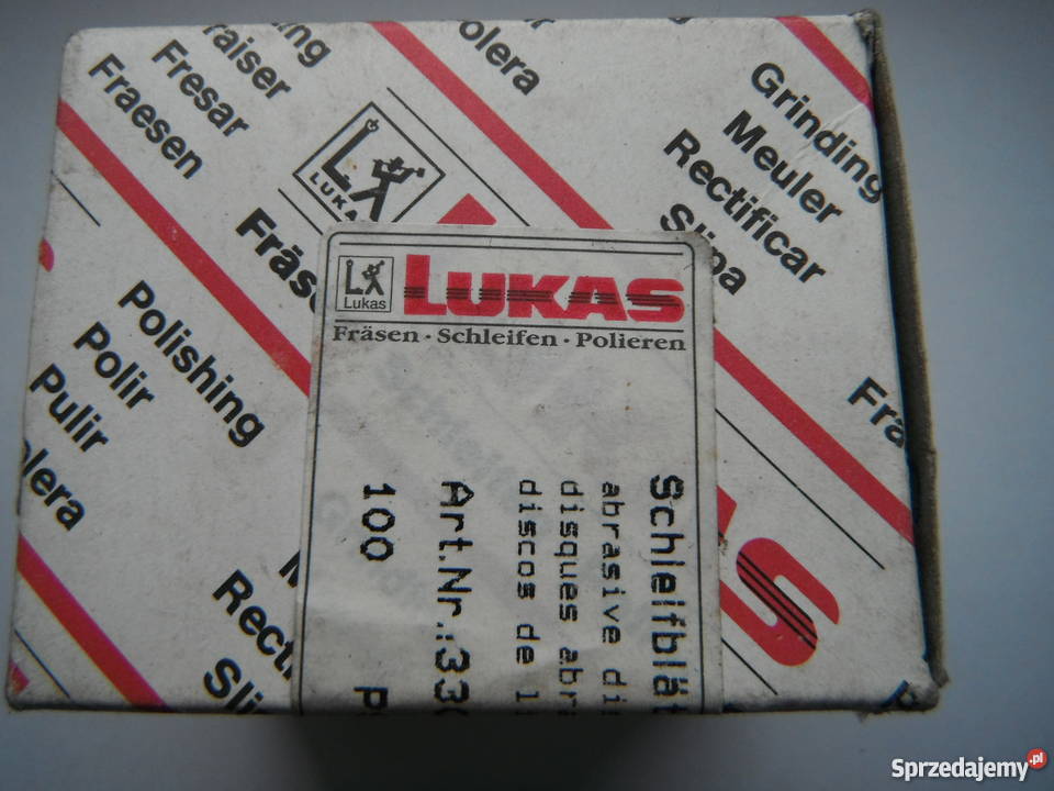 Krążek ścierny samoprzyczepny Lukas PSH 018 Chlewiska