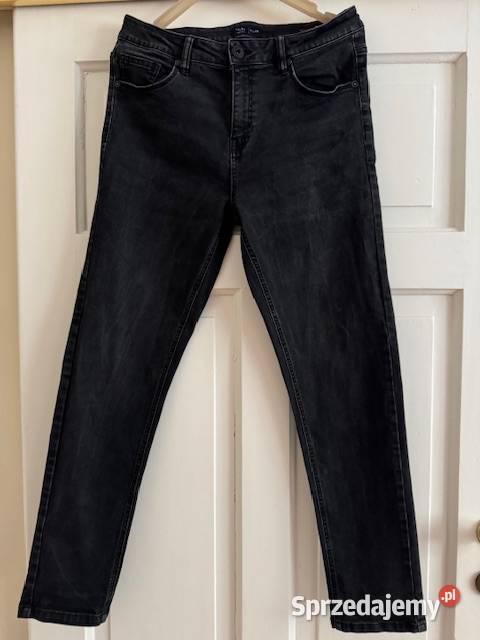 Jeansy męskie 3232 Carry czarne bawełna ze