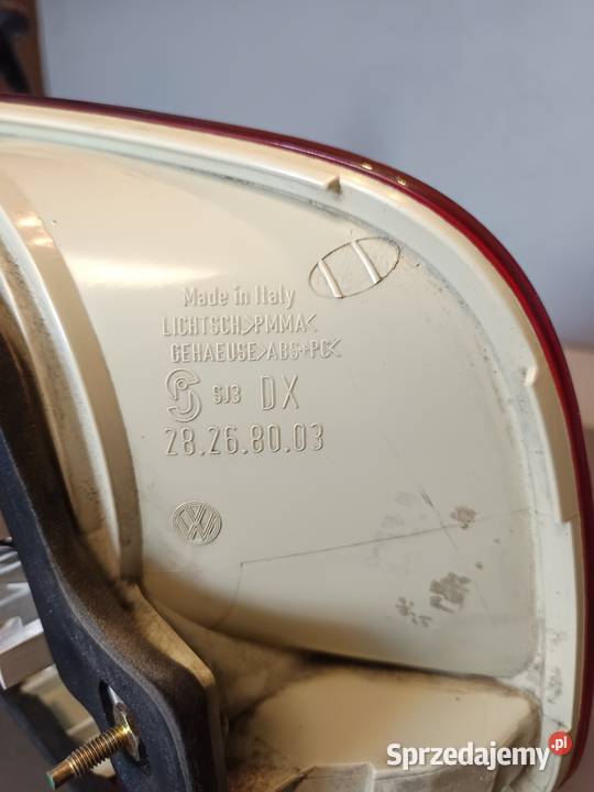 Lampa Tylna Prawa Klapy Touareg 7L 2004r kujawsko-pomorskie Inowrocław