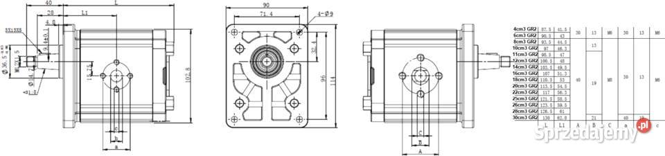 Multiplikator WOM 600046 Pompa GR2 KARO 2540 Solec Kujawski