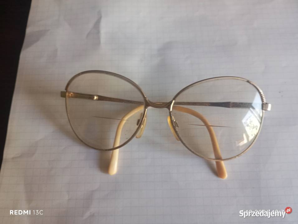Okulary vintage orginalne Safilio Węgrów sprzedam