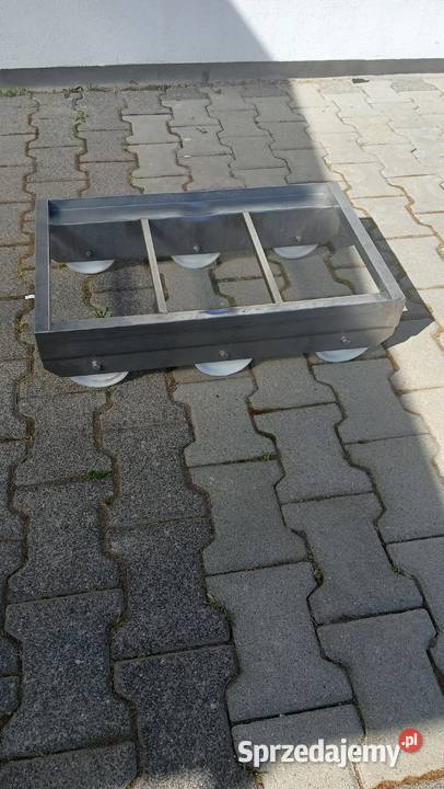 Wózek transportowy do pojemnika E2 nierdzewka Brzeziny sprzedam