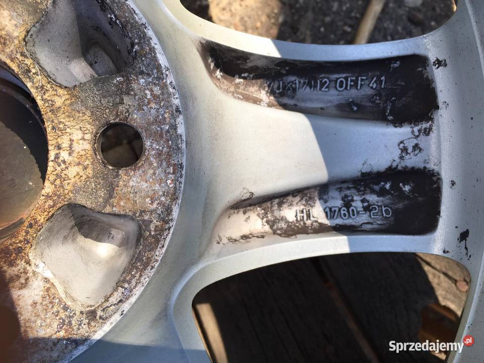 FELGI ALUMINIOWE 17 SAAB 93 95 Opel ALU46 Rozmiar 17" Małdyty