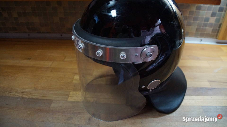 Oryg hełm BRYTYJSKI RIOT CONTROL z osłoną K50
