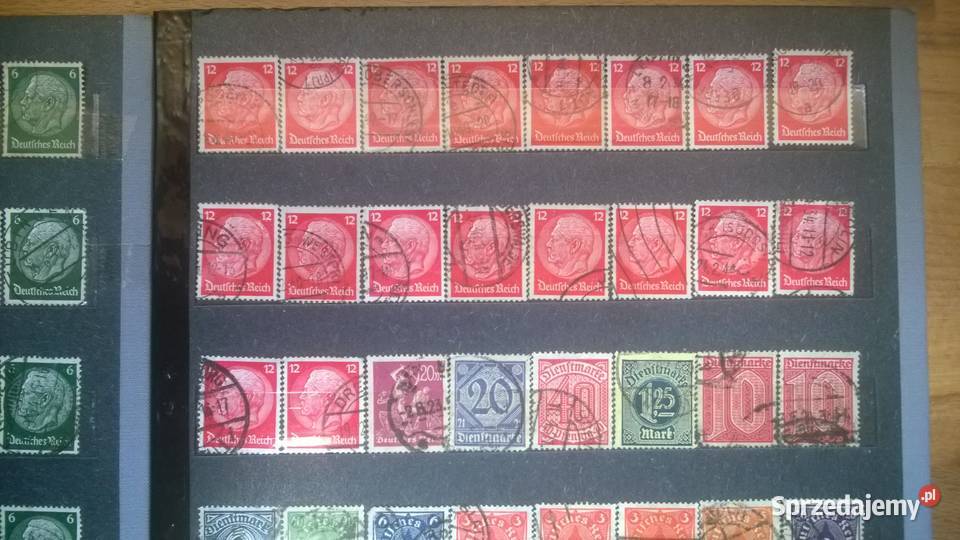 znaczki NIEMCY zestaw 86 stemplowane 112 mazowieckie Warszawa