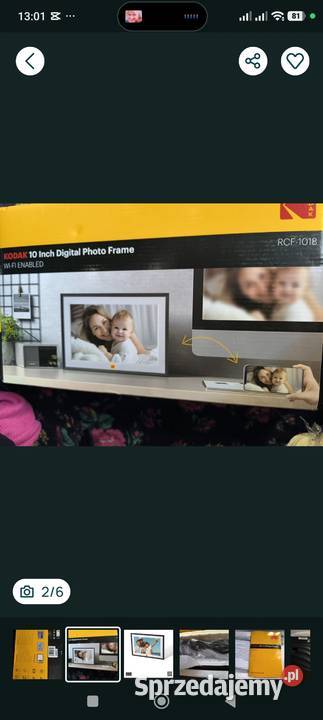 Elektroniczna ramka do zdjęć Pozostałe mazowieckie Warszawa