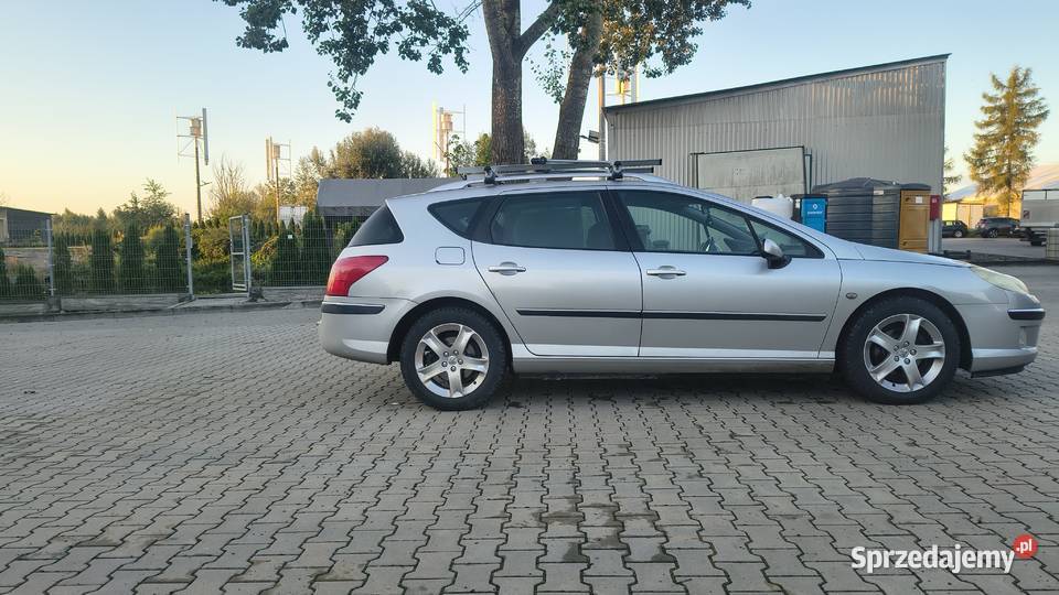 Peugot 407sw 20 HDi 136 panorama nowe opony mazowieckie Płock