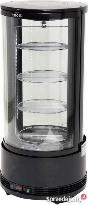 Witryna chłodnicza z obrotowymi półkami 73 litry Częstochowa