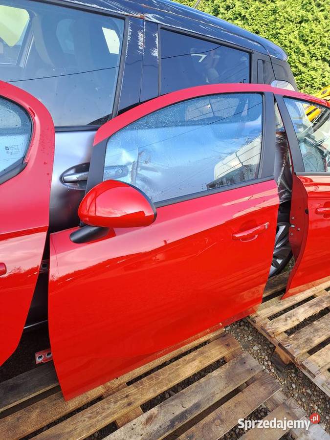 Opel Corsa E 5D drzwi kompletne klapa kod Jastrzębie-Zdrój