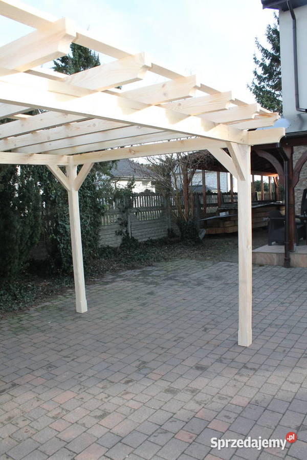 Pergola 330 x 360 Wiata Altana Zadaszenie drewno Łuków sprzedam