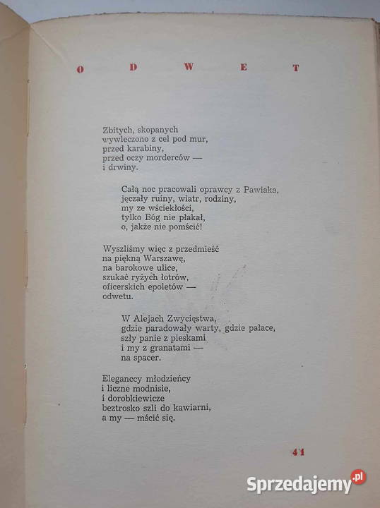 O Polskę Ludową 1952 Zbiór wierszy i pieśni z sprzedam