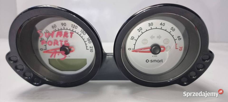 LICZNIK ZEGAR SMART FORTWO A4543403111 kujawsko-pomorskie Lipno
