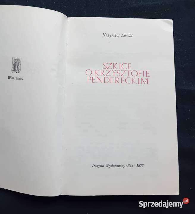 Krzysztof Lisicki szkice o Krzysztofie wielkopolskie