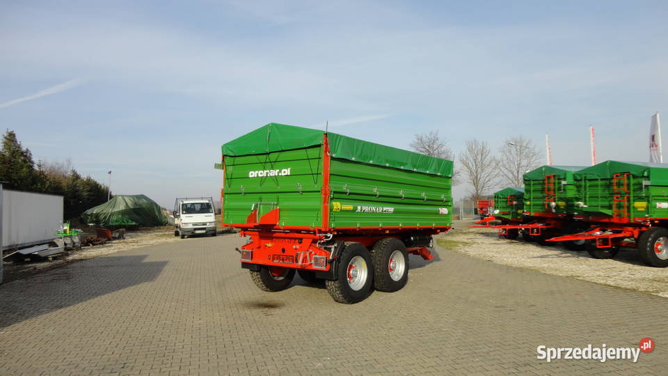 Przyczepa rolnicza Tandem burtowa PT512 Pronar Jarocin sprzedam