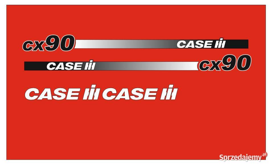 Naklejki Case cx 90 i inne modele super mocne kujawsko-pomorskie Bydgoszcz