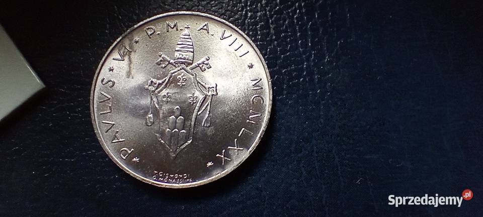 Stare monety 10 lir 1970 Watykan Lesko