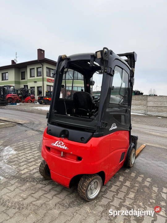 wózek widłowy elektryczny LINDE E20PH kabina