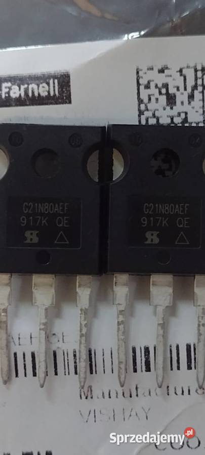 SIHG21N80AEFGE3 Nmosfet 800 V 163A Tc 179W Opole sprzedam