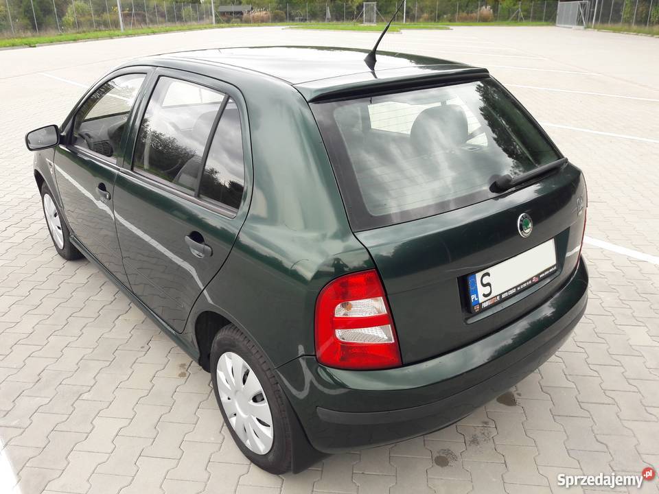 SKODA FABIA 14MPI 8V 90 przebieg Wspomaganie nieuszkodzony