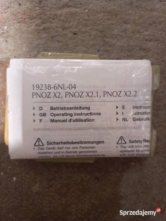 Pilz PNOZ X21nowy Pozostałe