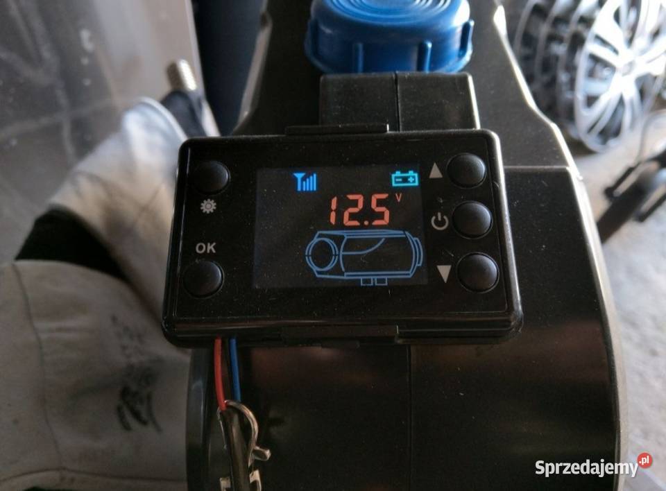 Nagrzewnica webasto Diesel 12V z pilotem moc Kołobrzeg