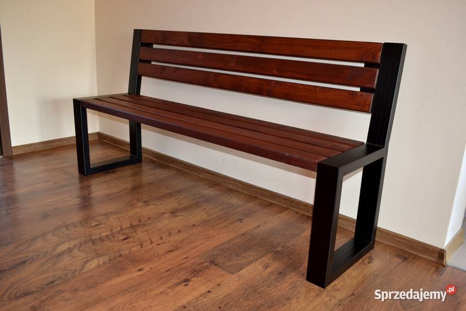 Ławka parkowa ogrodowa miejska ROSA W085 Meble ogrodowe Zalesie