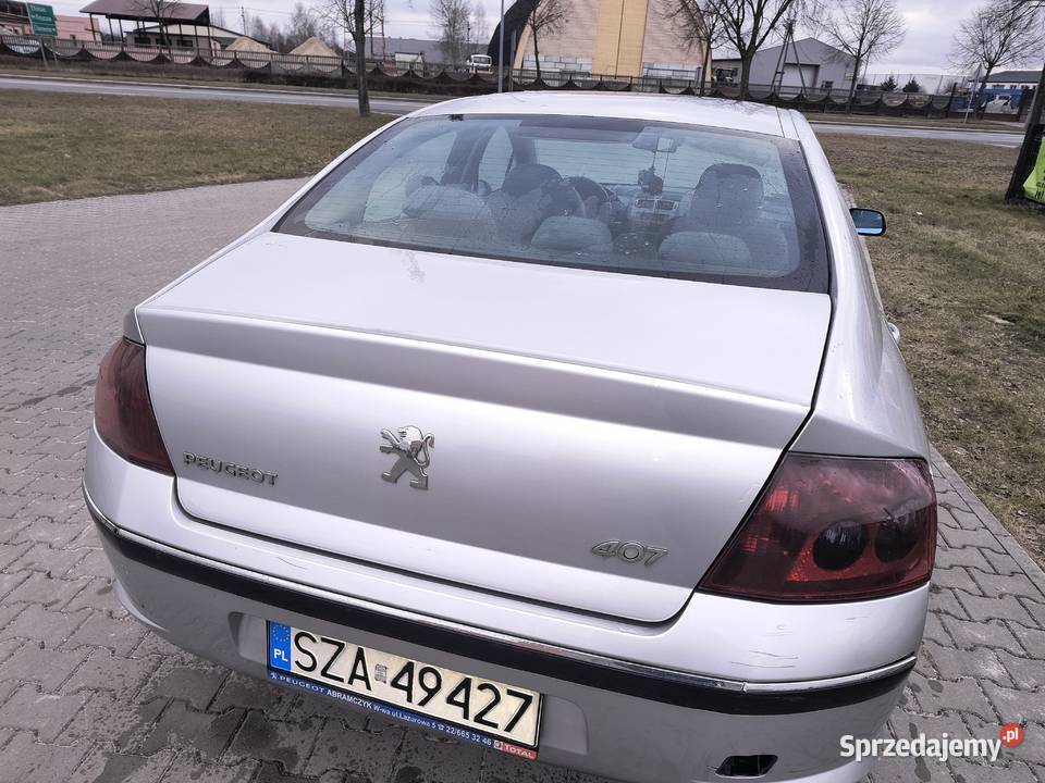 Sprzedam zamienię peugeot 407 16 diesel 2005 diesel Łękińsko sprzedam
