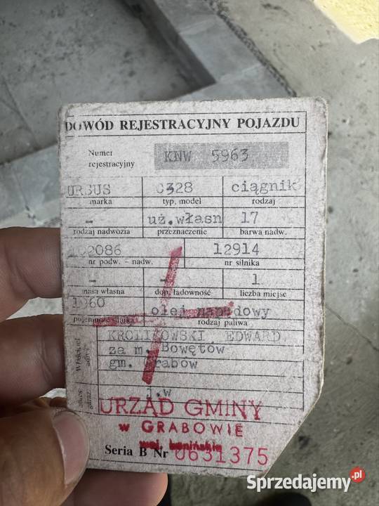 Ursus C328 1967r Dębniak sprzedam