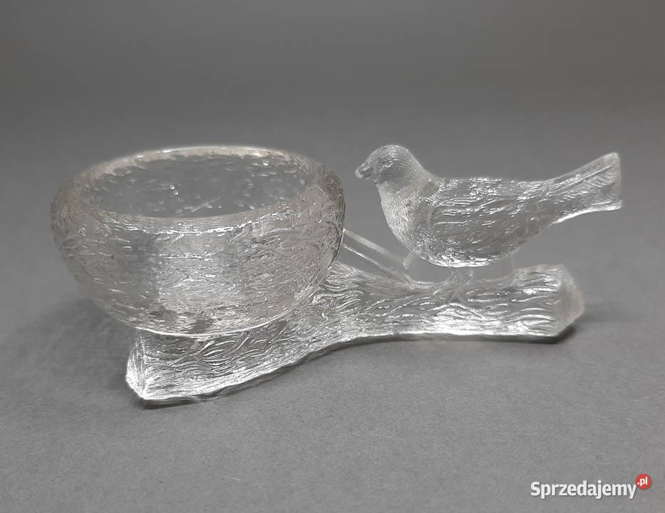 Szklana solniczka Vintage Pojemniki na żywność Lublin sprzedam