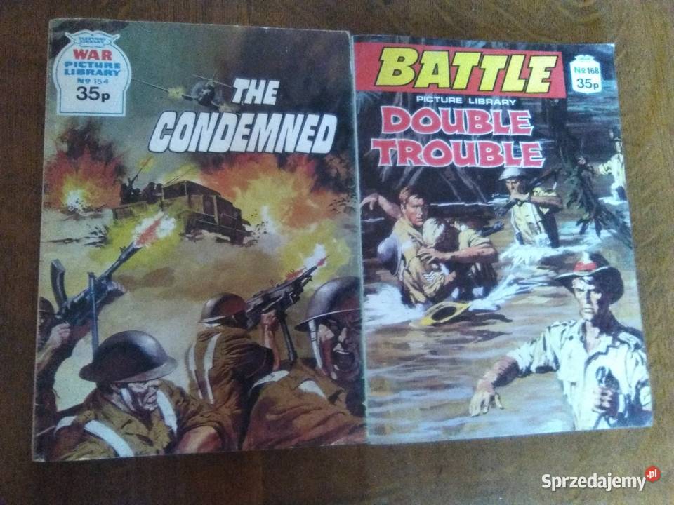 Komiksy serii Battle Picture Library Poznań sprzedam