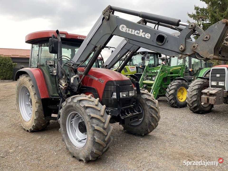 CASE CS 105 PRO ŁADOWACZ QUICKE Q56 2011r Biała