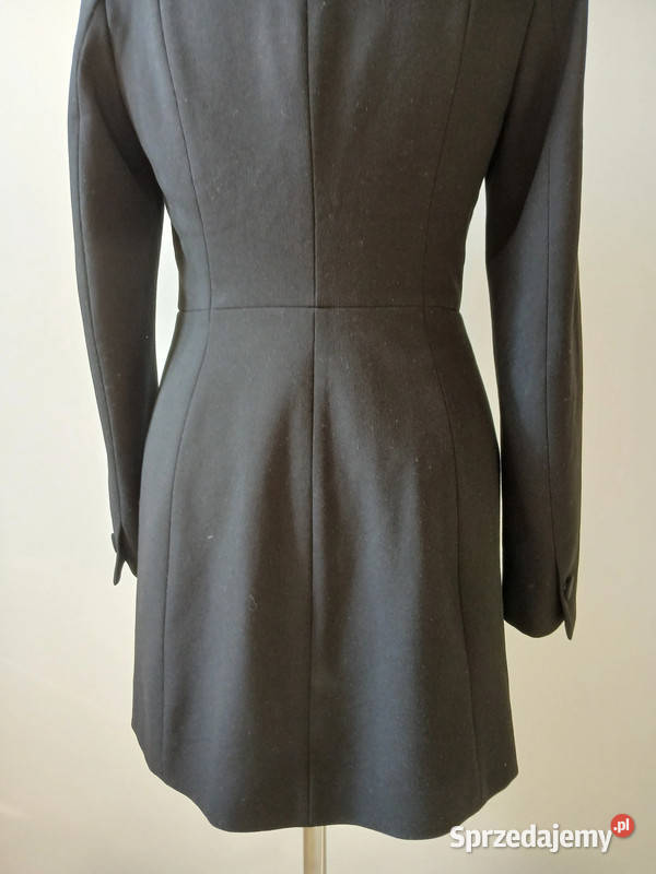 Elegancka marynarkażakiet płaszczyk damskiczarna świętokrzyskie Kielce