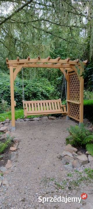 Pergola z huśtawką Tokarnia