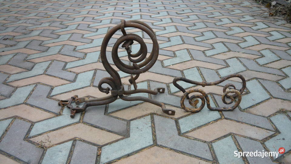 Okucia bryczki sań powozu kute kowalskie stare Pozostałe podlaskie Sokółka