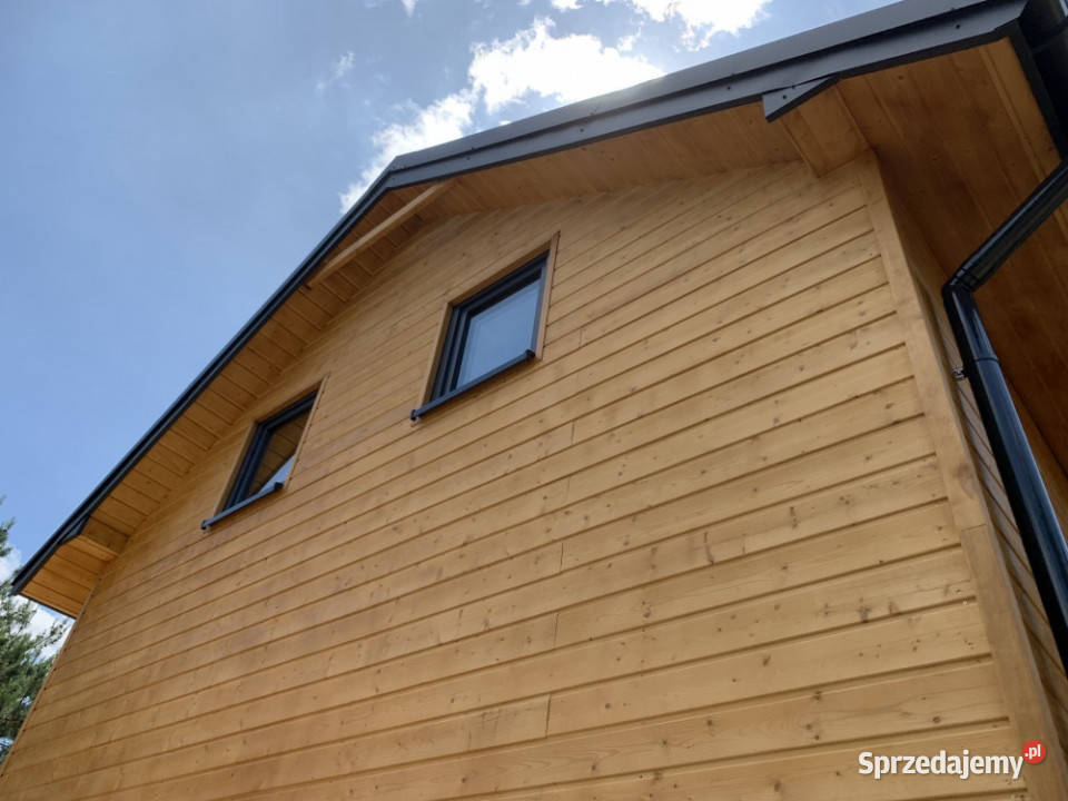 DOM CAŁOROCZNY Z ANTRESOLĄ i TARASEM 50 Warszawy Adamowo